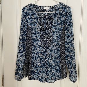 J Jill long sleeved top